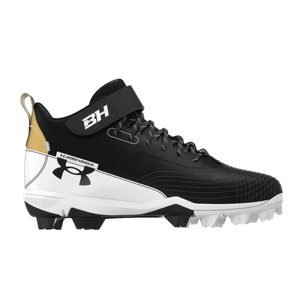 Under Armour Harper 7 Mid Rubber Molded Baseball Cleats