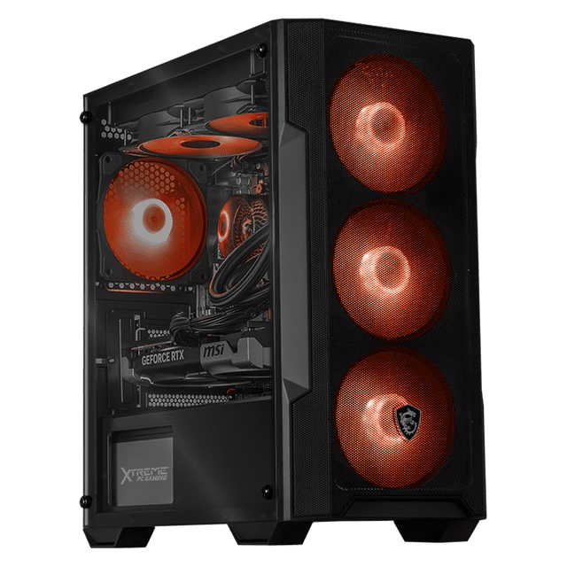 Xtreme PC Gaming MSI Geforce RTX 5060 TI AMD Ryzen 7 9700X 32GB DDR5 SSD 1TB Sistema Liquido WIFI