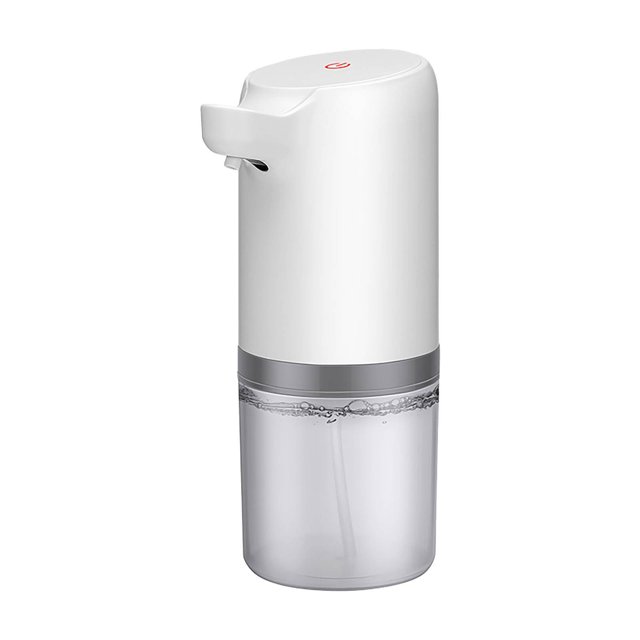 Dispensador de jabón automático inteligente con pulverizador de 400ML, dispensador de jabón líquido con detección infrarroja de espuma Wmkox8yii hjk3356