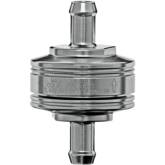Golan Inc 70-250G-A Peak Flow Super fits Miniâ„¢ Fuel Filter - 1/4in. Fittings
