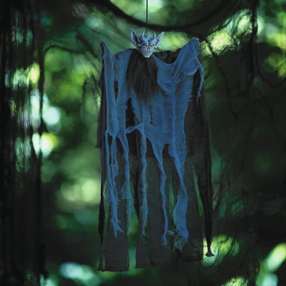 ATC Halloween Alien Demon Hanging Decoration - Gray One Size