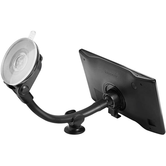 GPS Car Mount, Windshield Dashboard Suction Cup GPS Mount for Car with Adjustable Gooseneck Arm, Replacement GPS Holder for Garmin Dezl Drive DriveSmart Driveassist Zumo Nuvi RV StreetPilot