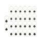 thumbnail image 3 of 2 Set Glass Charm Rings Christmas Wedding Party Decorations, 3 of 8