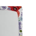 thumbnail image 2 of Ambesonne Colorful Fitted Sheet, Poppy and Daisy Flower, Full Size, Lavender Scarlet, 2 of 2