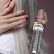 thumbnail image 2 of GOOHOCHY Cepillo de pelo retráctil pequeño para mujer, cepillo de pelo enrollable para peinar, cepillo para secar el cabello, 2 of 8