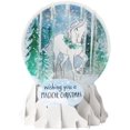thumbnail image 1 of Up With Paper Pop-Up Holiday Snow Globe Greeting Card - Magical Christmas, 1 of 2