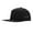 Black, variant on Men Flat Brim Baseball Cap Adjustable Performance Snapback Hat Perforated Cap