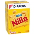 thumbnail image 6 of NILLA Wafers Mini Cookies, Vanilla Wafers, 10 Snack Packs, 6 of 17