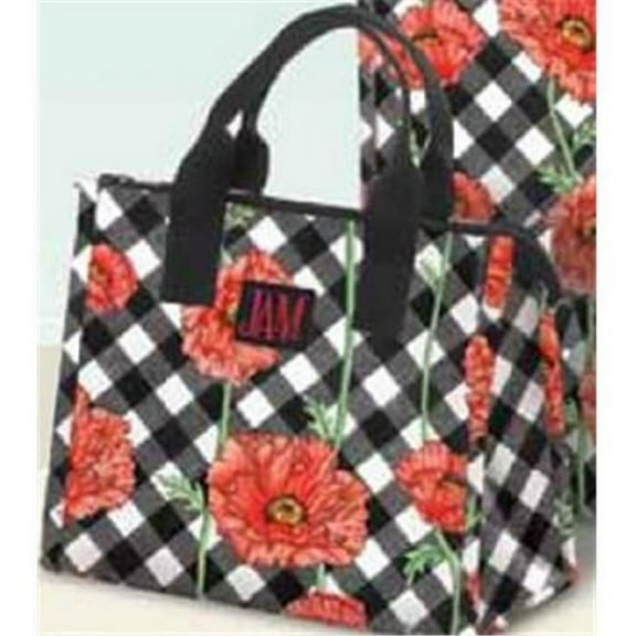 Joann Marrie Designs  Polypropylene Poppy Chic Lunch Bag - Assorted Color