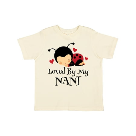 

Inktastic Loved by My Nani Gift Toddler Toddler Girl T-Shirt