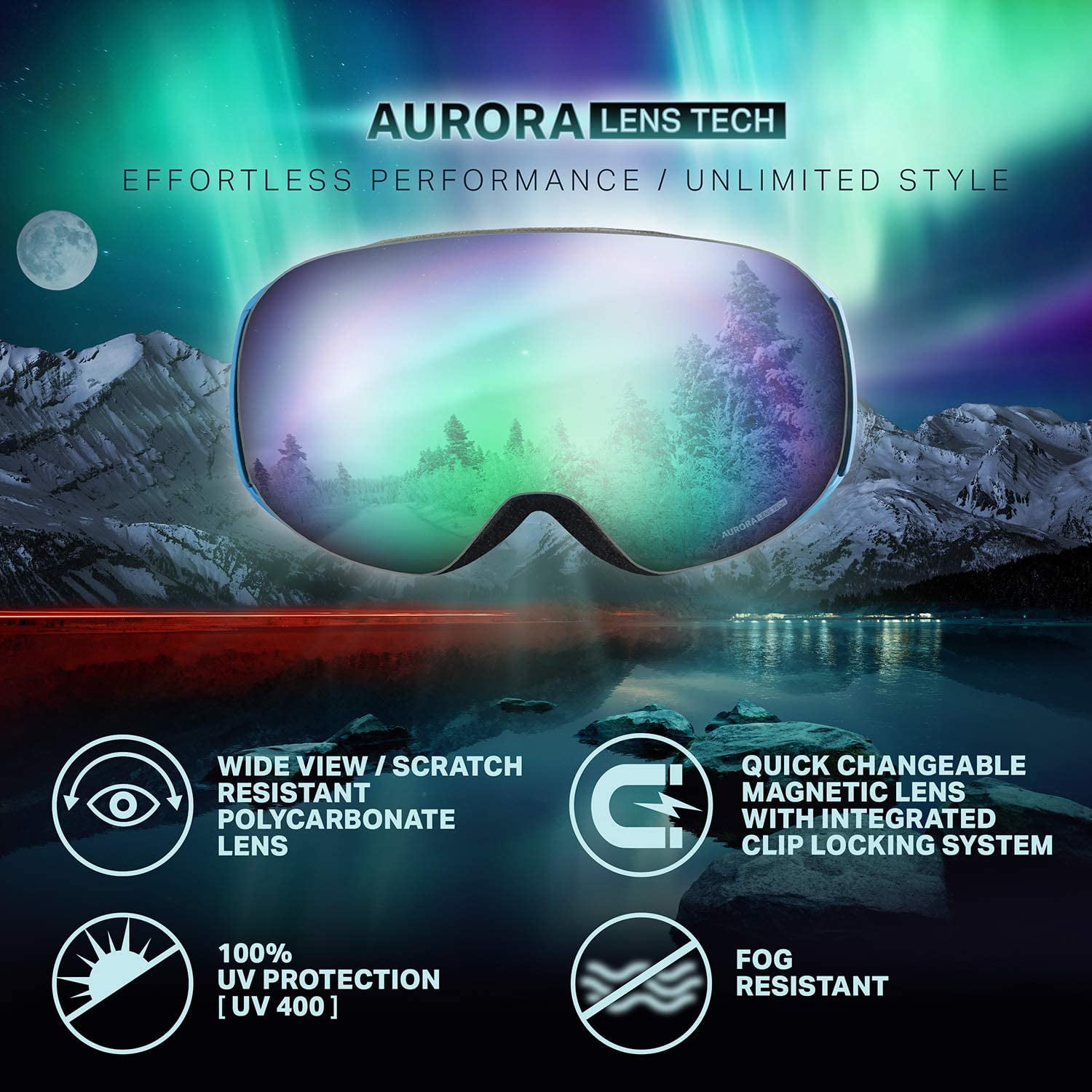 roca snow goggles