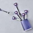 thumbnail image 4 of Snack fork animal shape design stainless steel fruit fork dessert fork food pick, 4 of 5