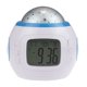 thumbnail image 1 of Lámpara de proyección de luz nocturna Pcapzz Universe, proyector de estrellas LED, reloj despertador digital portátil a batería con calendario, termómetro, luz nocturna decorativa para sala de estar, 1 of 8