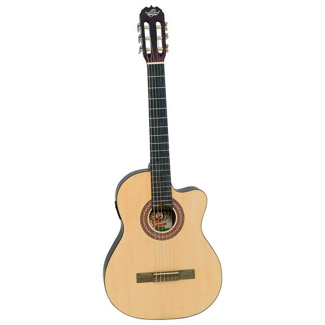 Oscar Schmidt OC5CEPAK Guitarra Electroacústica, color natural multicolor