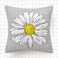 thumbnail image 5 of Juego de 4 fundas de cojín decorativas TUNC de 45 x 45 cm con patrones impresos para sofá cama, 5 of 5