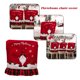 thumbnail image 5 of FLhrweasw Funda para Silla Sin Rostro Santa Lino Bordado Silla Navidad (C), 5 of 8