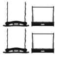 thumbnail image 5 of Ostracsh 4-Piece Wooden Display Racks with 4-Tier Vertical Stand Shelves for Collectibles and Home Organization, 5 of 7