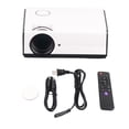 thumbnail image 2 of Proyector LCD 4K HD 1080P Control remoto Mini proyector portátil para el hogar al aire libre para Android Enchufe de EE. UU. 110?260V, 2 of 14