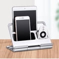 thumbnail image 2 of Support de Tablette Réglable, Support de Bureau Robuste Compatible avec des Tablettes comme iPad Pro 9.7, 10.5, 12.9 Air Mini 4 3 2, Kindle Fire, Tab, 2 of 5