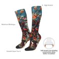 thumbnail image 4 of Fuzoiu Tribal Futuristic Warrior Print Adult Stockings,Crew Socks,Unisex Fashion Socks, Casual Sports Socks,Comfortable Crew Socks for Everyday Wear and Sports, 4 of 6