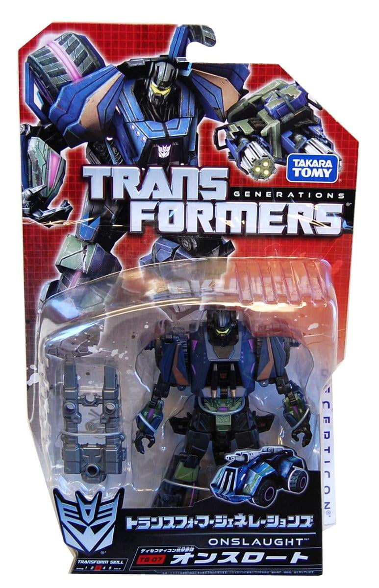 Takara Tomy Transformers Generations TG-07 Onslaught – Action Figure Bruticus Fall Of Cybertron, Colore Blu - 2