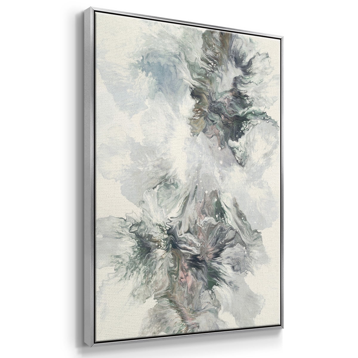 Dancing With Passion Framed Premium Gallery Wrapped Canvas - Ready to Hang - 27 x 41 - Silver Floating Frame