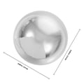 thumbnail image 2 of BESTYASH Harp Tops Easy Installation Lamp Finial Knob Finials For Lamp Shades Silver Iron 1 Set, 2 of 8