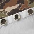 thumbnail image 4 of Castle Fairy Camouflage Black Out Curtains,Mallard Duck Curtains Pack of 2 (42x63 Each), 4 of 6