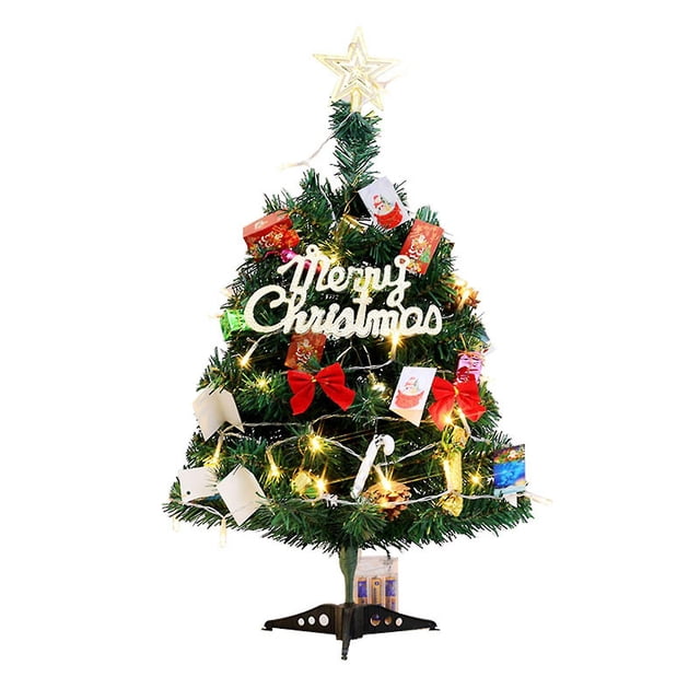 Árbol de Navidad de mesa Mini árbol de Navidad artificial iluminado
