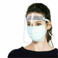 thumbnail image 3 of Máscara protectora transparente, protector facial completo Protector facial transparente, máscara facial reutilizable a prueba de viento diseñada para durar, 3 of 8