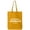 Gold, variant on Be Kind To Animals Or Else Cotton Canvas Tote Bag