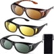 thumbnail image 1 of Gafas de sol ajustables para usar sobre lentes Frienda, lentes polarizadas 3 pares para hombres y mujeres, 1 of 7