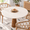 Heavy-duty-52" (Round), variant on Deluxe Cushioned Heavy-duty Customizable Table Pads - 52" Round