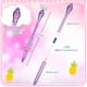 thumbnail image 2 of 24 bolígrafos Gersoniel Crystal Diamond, tinta negra, 4 colores, 2 of 7