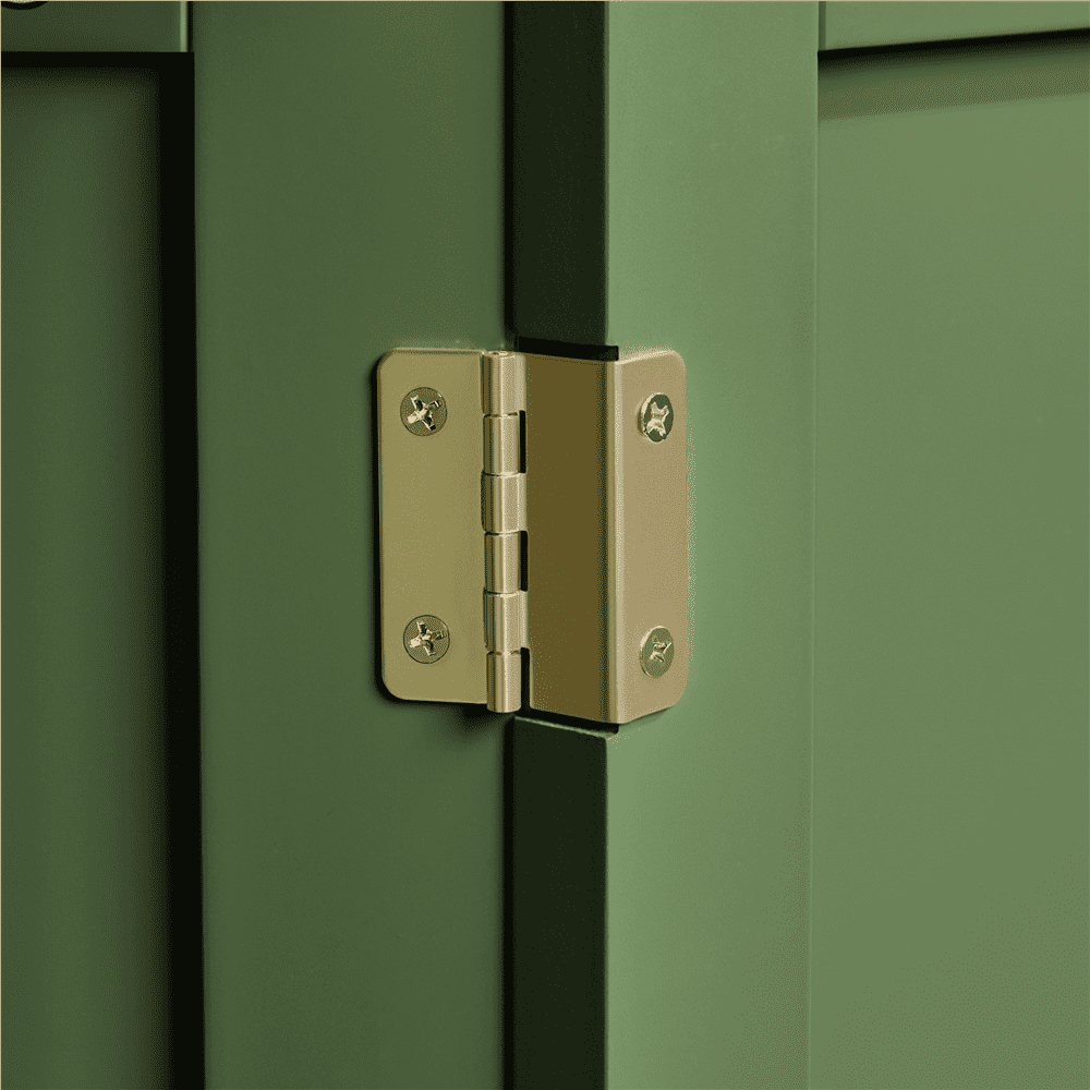 Renwick Modern Wooden Bathroom Storage Cabinet with 4 Drawers and Cupboard, Green