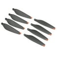 thumbnail image 4 of 6030F Propeller, Flexible Strong Plastic Material Double Sided Stripes Drone Propellers  For Mini 3 Pro Orange Tip,Silver Tip, 4 of 8