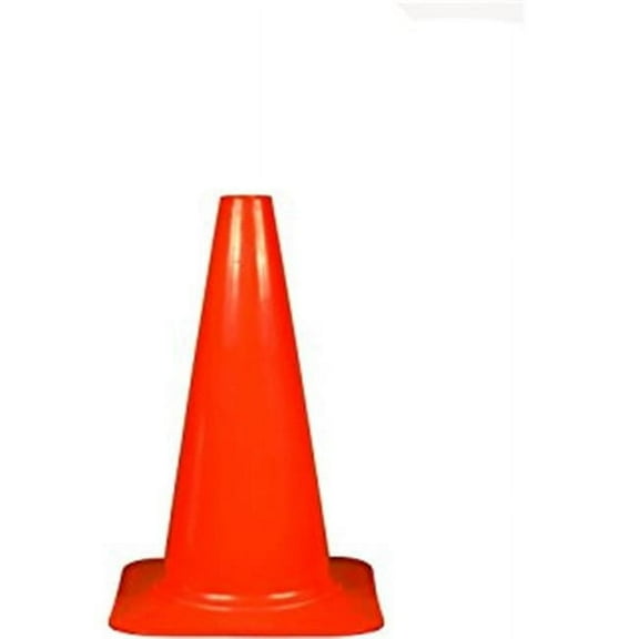 Everrich EVB-0017-1 15 in. Height Plastic Cones - Red