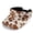 Brown Cow Print Pattern, variant on Gradient Galaxy Leopard Print with Sparkle Accents Open Top Sun Visor Cap, Polyester Fabric Adjustable Strap Visor Hat Design Sun Visor Hat for Men