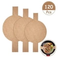 thumbnail image 3 of Lubelski 120Pcs/Bag Innovative Baking Paper Easy Use Lightweight Oil Absorption Convenient Parchment Paper for Kitchen, 3 of 8