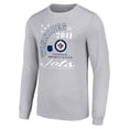 thumbnail image 2 of Men's Starter  Heather Gray Winnipeg Jets Arch City Theme Graphic Long Sleeve T-Shirt, 2 of 3