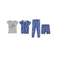 thumbnail image 2 of Cutie Pie Dreamers Baby Boy & Toddler Boy 4 PC Tight Fit Cotton Sleepwear Pajamas, Sizes 12 Months-4T 12M-4T, 2 of 2