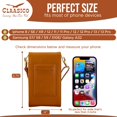thumbnail image 5 of Classico Small Crossbody Phone Purse for Women - Crossbody Bag Wallet for Phone, Cards, Accessories, 5 of 6