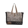 thumbnail image 3 of Myra Bag Gleam Floral Upcycled Canvas Weekender Bag S-1329, 3 of 4