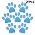 thumbnail image 1 of 20 pegatinas antideslizantes para bañera, peldaños de baño con estampado de huellas adhesivas, azul oso de fresa Hogar, 1 of 3