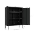 thumbnail image 5 of Miekor Furniture Accent Cabinet in Black No.5895, 5 of 8