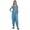 Medium Blue, variant on Moomaya Printed Rayon Nightwear Set For Womens Sleepwear Drop Crotch Pajama 2 Pcs Loungewear