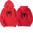 thumbnail image 3 of Nouveau Sweat à Capuche Automne et Hiver pour Hommes Mode de Rue Imprimé Araignée Sweat en Molleton Décontracté Ample Sweat à Capuche Spiderman Haut pour Hommes, 3 of 6
