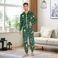 thumbnail image 3 of joogoo Science Note Green Unisex Adults Onesies Pajamas Jumpsuits L, 3 of 7