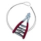 thumbnail image 1 of Abrazadera de inicio Equipo de tenis Línea de extensión Herramienta de encordado de cabeza ancha deportiva Rojo, 1 of 9