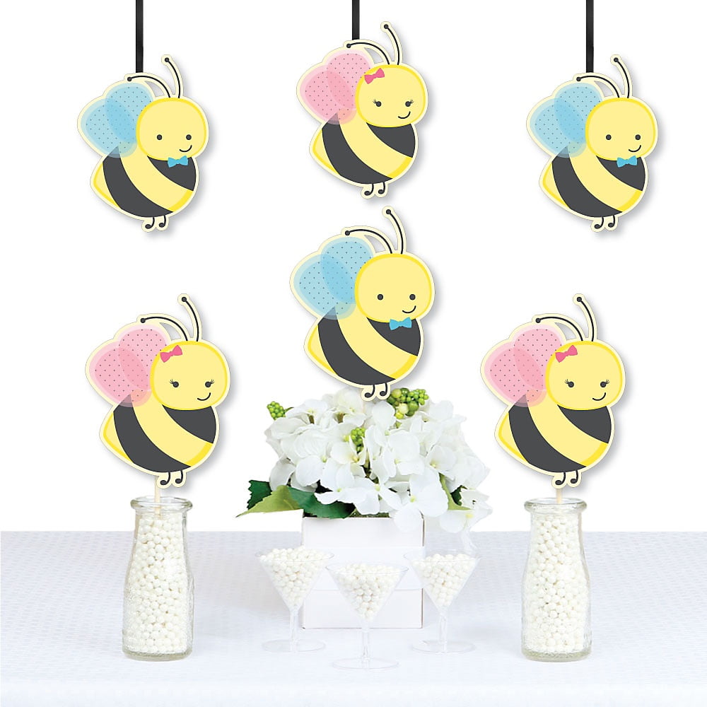 Big Dot of Happiness What Will It BEE? - Decorations DIY Gender Reveal Essentials - Set of 20 